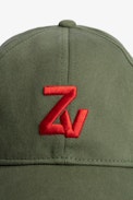 Dustin Children's Cap - Children's cotton cap in green