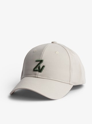 Casquette Klelia ZV Initiale - Casquette zv initiale en coton .