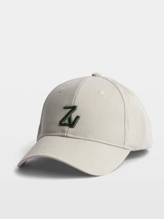 Klelia ZV Initiale Cap - ZV Initiale cotton cap.