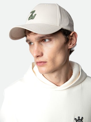 Casquette Klelia ZV Initiale - Casquette zv initiale en coton .