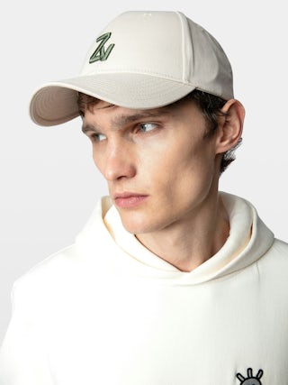 Klelia ZV Initiale Cap - ZV Initiale cotton cap.