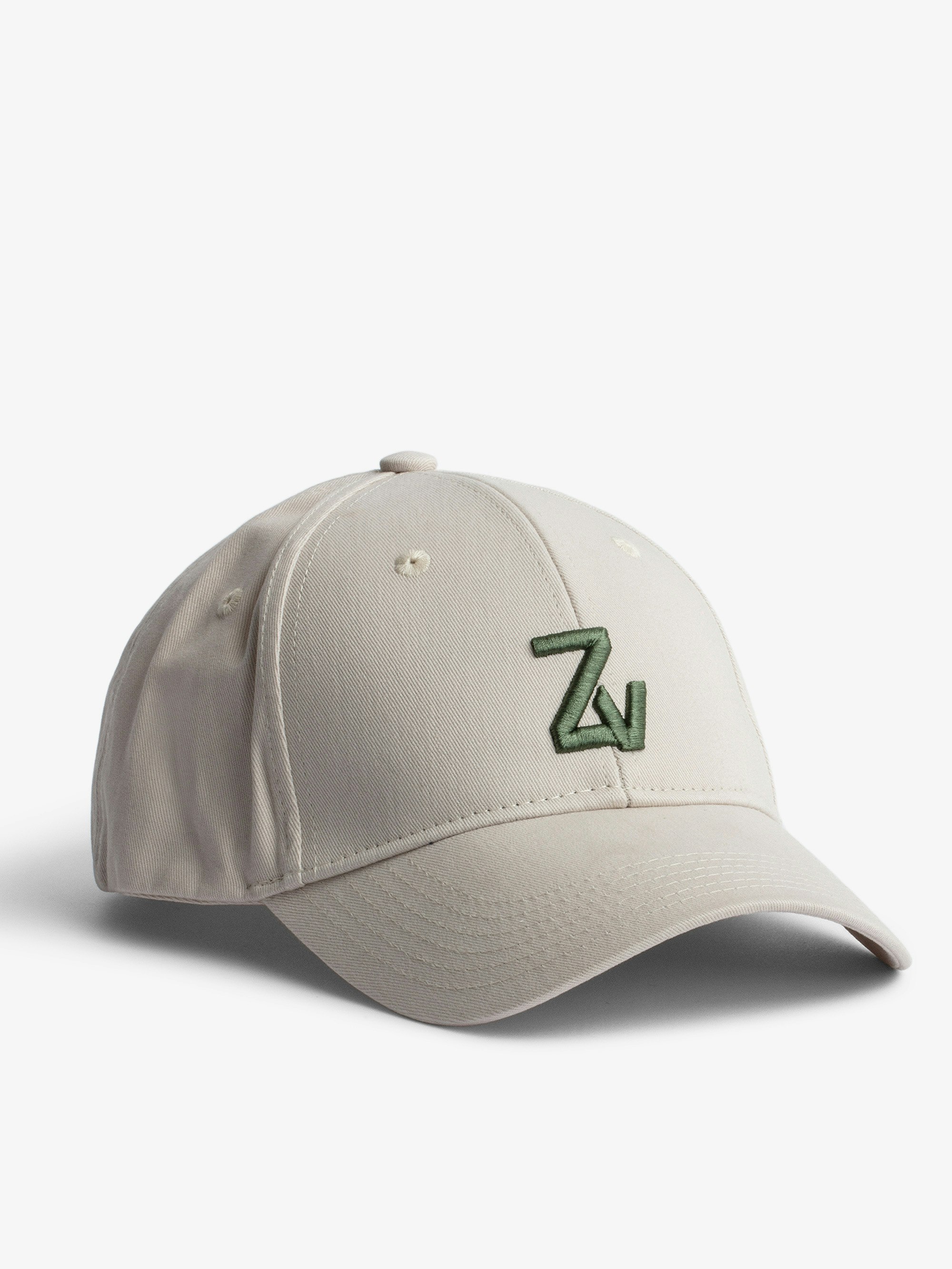ZV Initiale Klelia Cap - Cotton cap embroidered with the ZV initials.