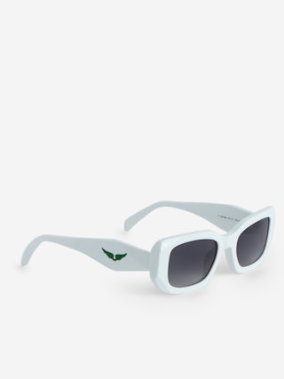 ZV23H3 Sunglasses - Rectangular unisex sunglasses adorned with wings on the deconstructed temples.