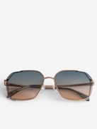ZV23H5 Sunglasses - Unisex rounded square sunglasses adorned with the ZV logo on the temples.