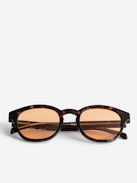 ZV23H6 Sunglasses - Rounded unisex sunglasses adorned with wings on the temples.