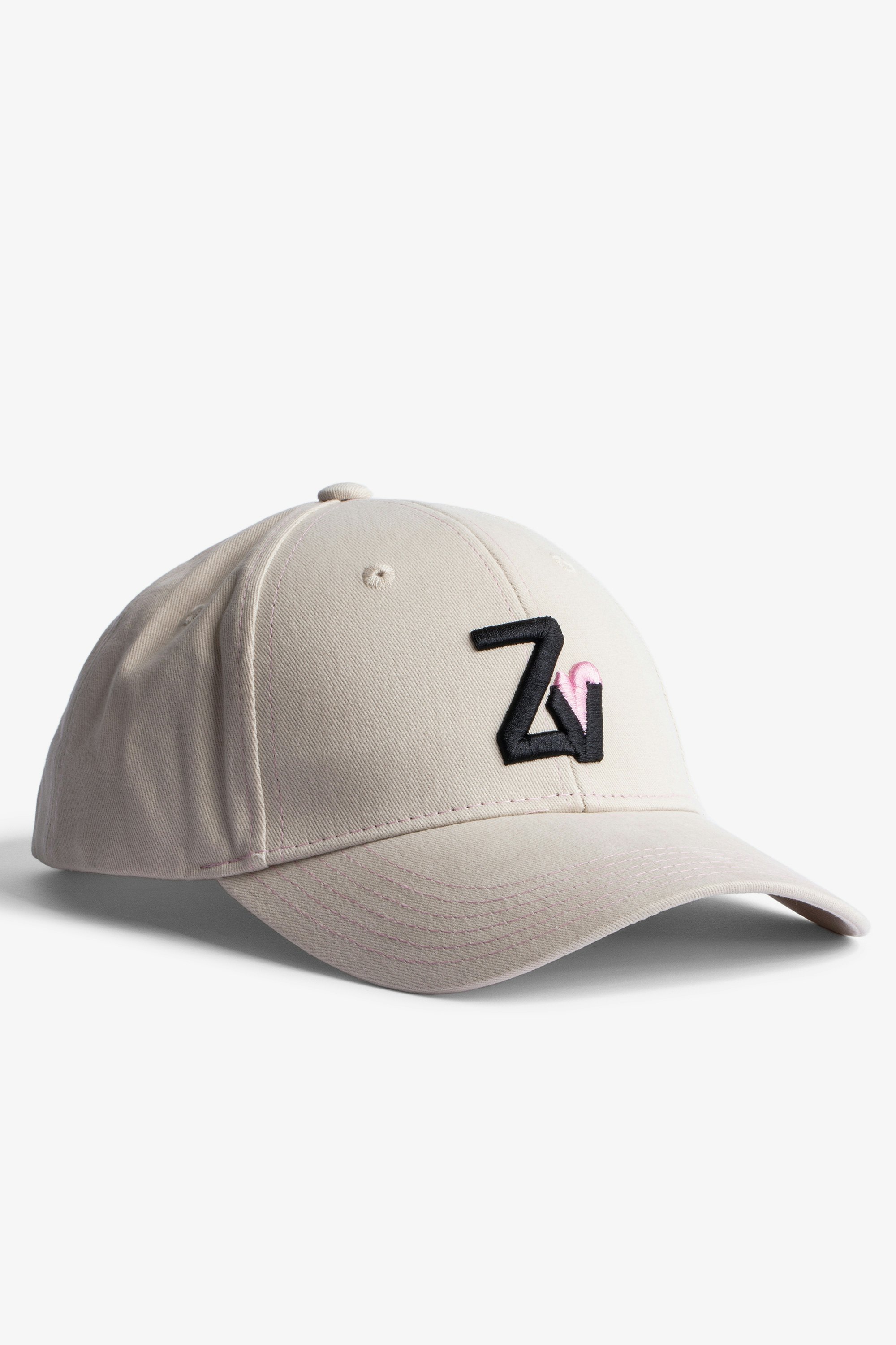 ZV Crush Klelia 帽子 Women's cap with ZV embroidery in white