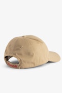 Cappellino Head Over Heels - Cappellino in cotone marrone con ali ricamate da donna.