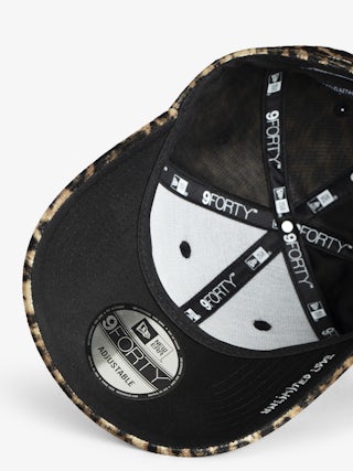 New Era x ZV Velvet Cap - New Era x Zadig leopard print velvet cap.