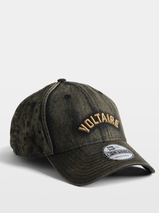 New Era x ZV Denim Cap - New Era x Zadig&Voltaire Cap aus Baumwoll-Denim mit Voltaire-Stickerei.