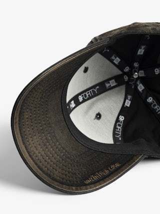 New Era x ZV Denim Cap - New Era x Zadig&Voltaire cap in cotton denim with Voltaire embroidery.