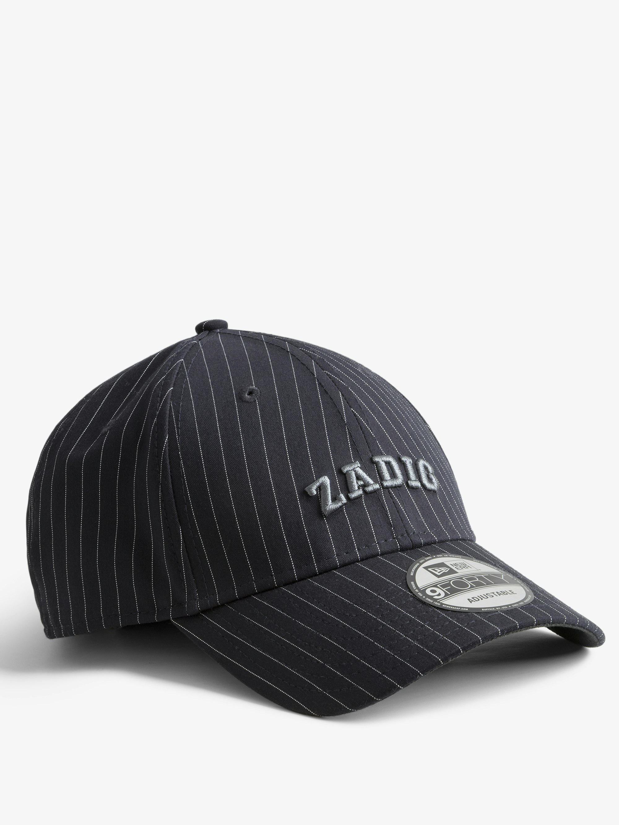 New Era x ZV Zadig Cap - New Era x Zadig&Voltaire striped cap with Zadig embroidery.