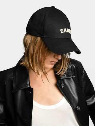 New Era x ZV Zadig Cap - New Era x Zadig&Voltaire cotton cap with Zadig embroidery.