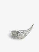 Anello Rock Spread Your Wings - Anello con ali adornate di strass.