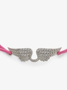 Pulsera Zadig Link Rock - Pulsera de cordón ajustable con la icónica firma "rock" de la casa.