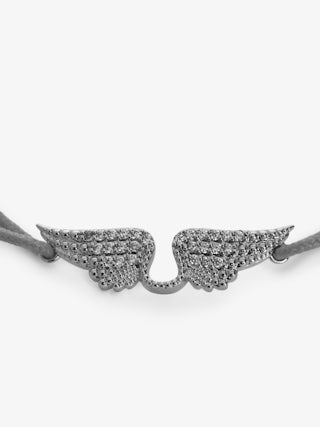 Zadig Link Rock Bracelet - Adjustable cord bracelet with the house's iconic "rock" signature.