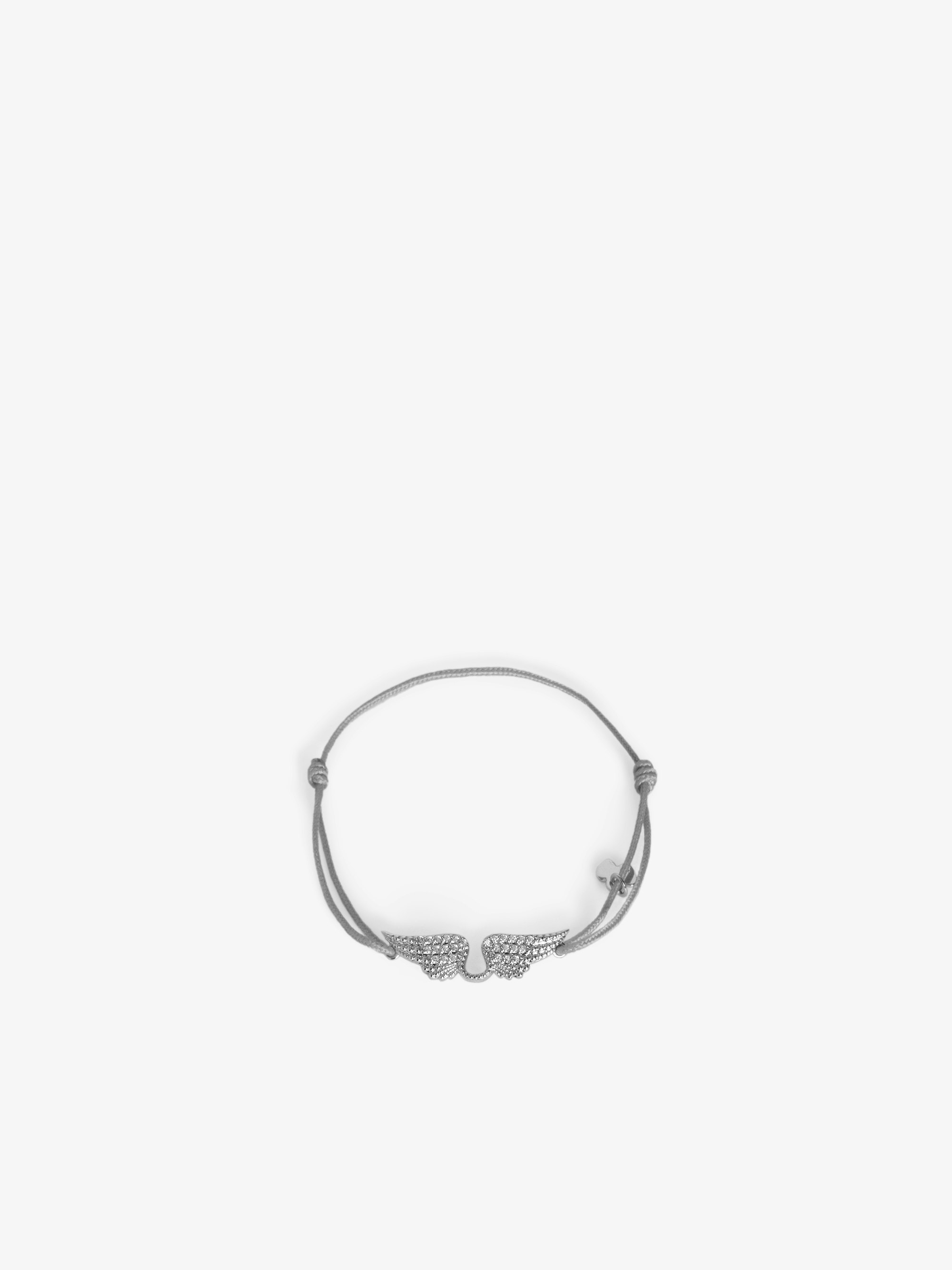 Zadig Link Rock Bracelet - Adjustable cord bracelet with the house's iconic "rock" signature.