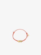 Bracciale Zadig Link Heart - Bracciale con cordoncino regolabile con doppi cuori incisi iconici della maison.