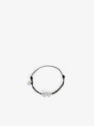 Bracciale Zadig Link Heart Strass - Bracciale con cordoncino regolabile con cuori di strass iconici della maison.