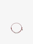 Zadig Link Heart Strass Bracelet - Adjustable cord bracelet with iconic house rhinestone hearts.