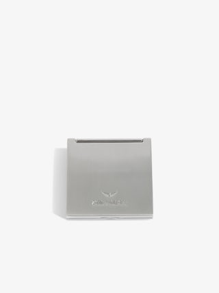 Love Yourself Mirror - Pocket mirror with brushed finish.