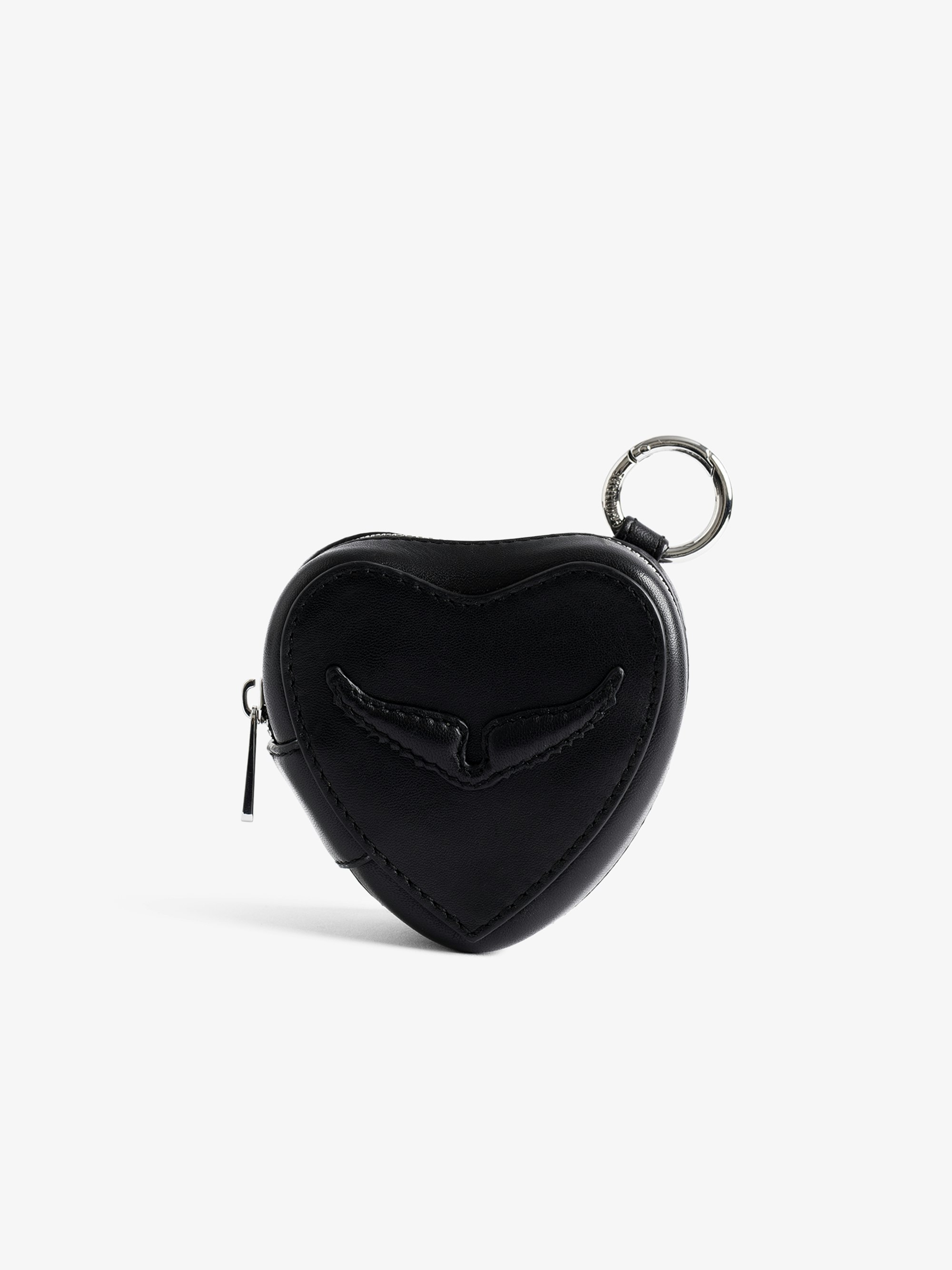 Locked In Love Jewellery Box - Leather jewelry box with wings.