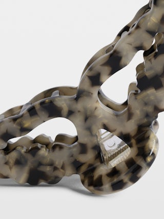 Hair Clip Rock Hair - Acetate hair clip, wing-shaped.