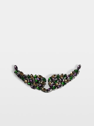 Charm Swing Your Wings Strass - Charm ad ali con clip Swing your Wings, progettato esclusivamente per personalizzare questa gamma di borse.