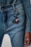 ZV Crush Key Ring - Women’s ZV pink heart key ring