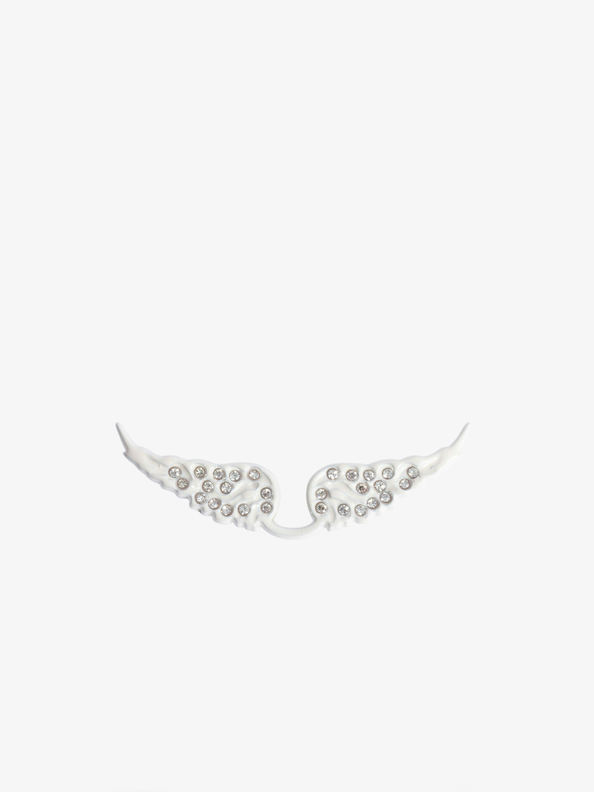 SWING YOUR WINGS Lace Charms - Lace charms embellished with crystals