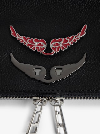 Charm Swing Your Wings Hearts - Swing your Wings clip-on wing charm, designed exclusively to personalise this range of bags.