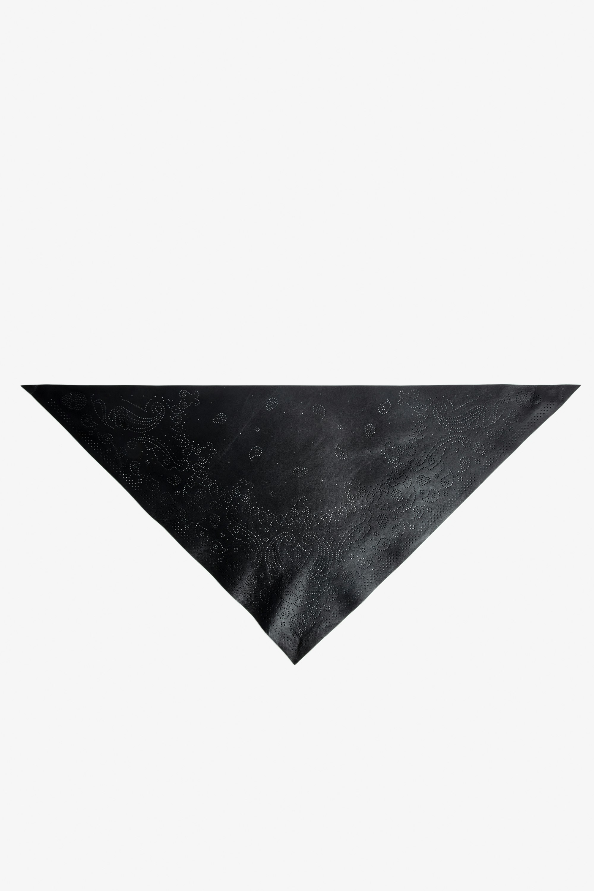Leather scarf bandy Leather scarf ZV
