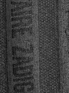 Glenn Rock Metallic Jacquard Scarf - Silver rectangular scarf in patterned jacquard with Zadig&Voltaire signature.