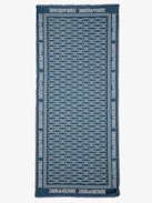 Foulard Delta - Foulard en coton bleu orné d'un imprimé ailes.