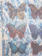 Foulard Kerry - Foulard con stampa di farfalle.