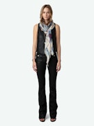 Foulard Kerry - Foulard con stampa di farfalle.