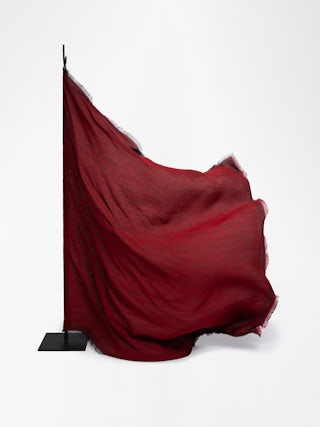 Schal Glenn Monogram 135 - Großer Jacquard-Schal mit Monogramm.