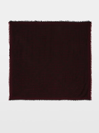 Glenn Monogram 135 Scarf - Large jacquard monogram scarf.