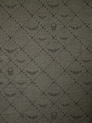 Glenn Metallic Monogram Scarf 135 - Large jacquard scarf with metallic monogram.