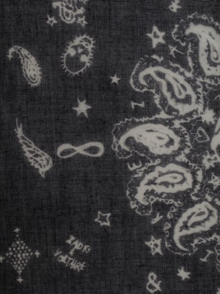 Maddie Bandana 120 Scarf - Bandana print cotton scarf.