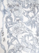 Kerry Scarf - Modal scarf with rose print.