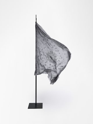 Schal Nuage Bandana 90 - Schal aus Flaumkaschmir mit Bandana-Print.