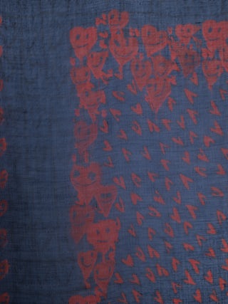 Schal Kerry Hearts 135 - Schal aus Modal mit Herzen.