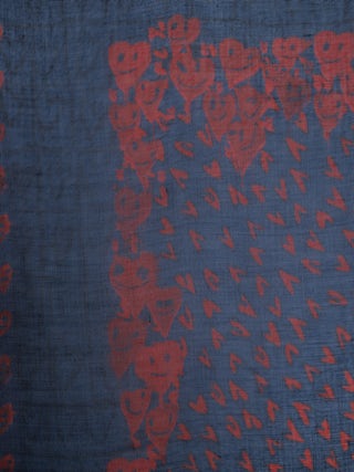 Kerry Hearts Scarf 135 - Modal scarf with hearts.