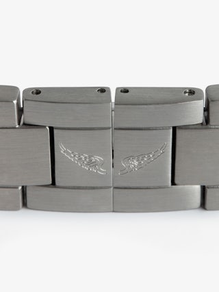 Time2Love Watch - Women's stainless steel watch with matte green face