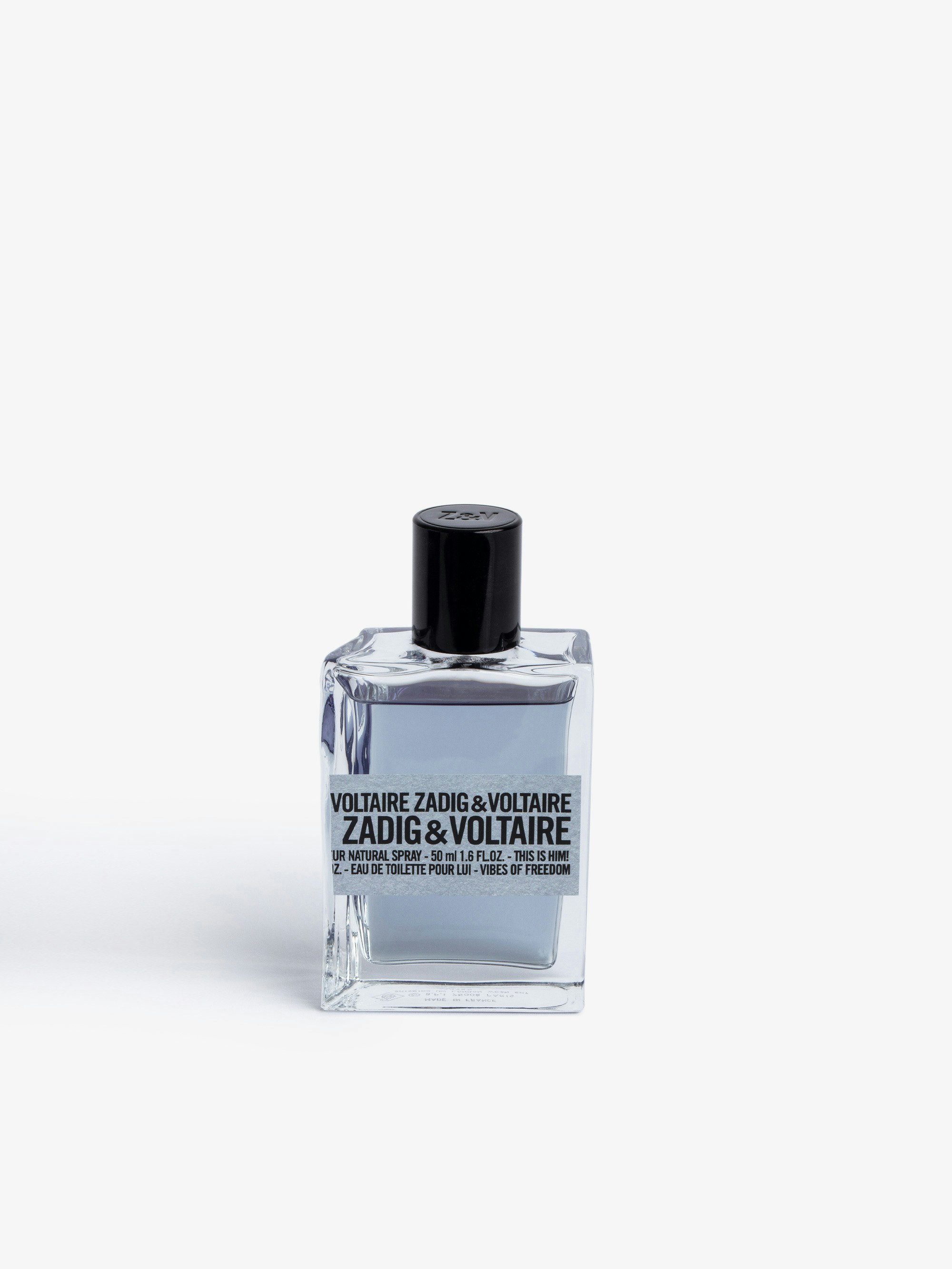 Parfüm This Is Him! Vibes of Freedom 50ML - Aromatische, leicht säuerliche Noten von kräftigem Lavendel und prickelnder Mandarine. Die Kardamomnoten werden für eine explosive würzige Mischung von Weihrauch eingefangen.