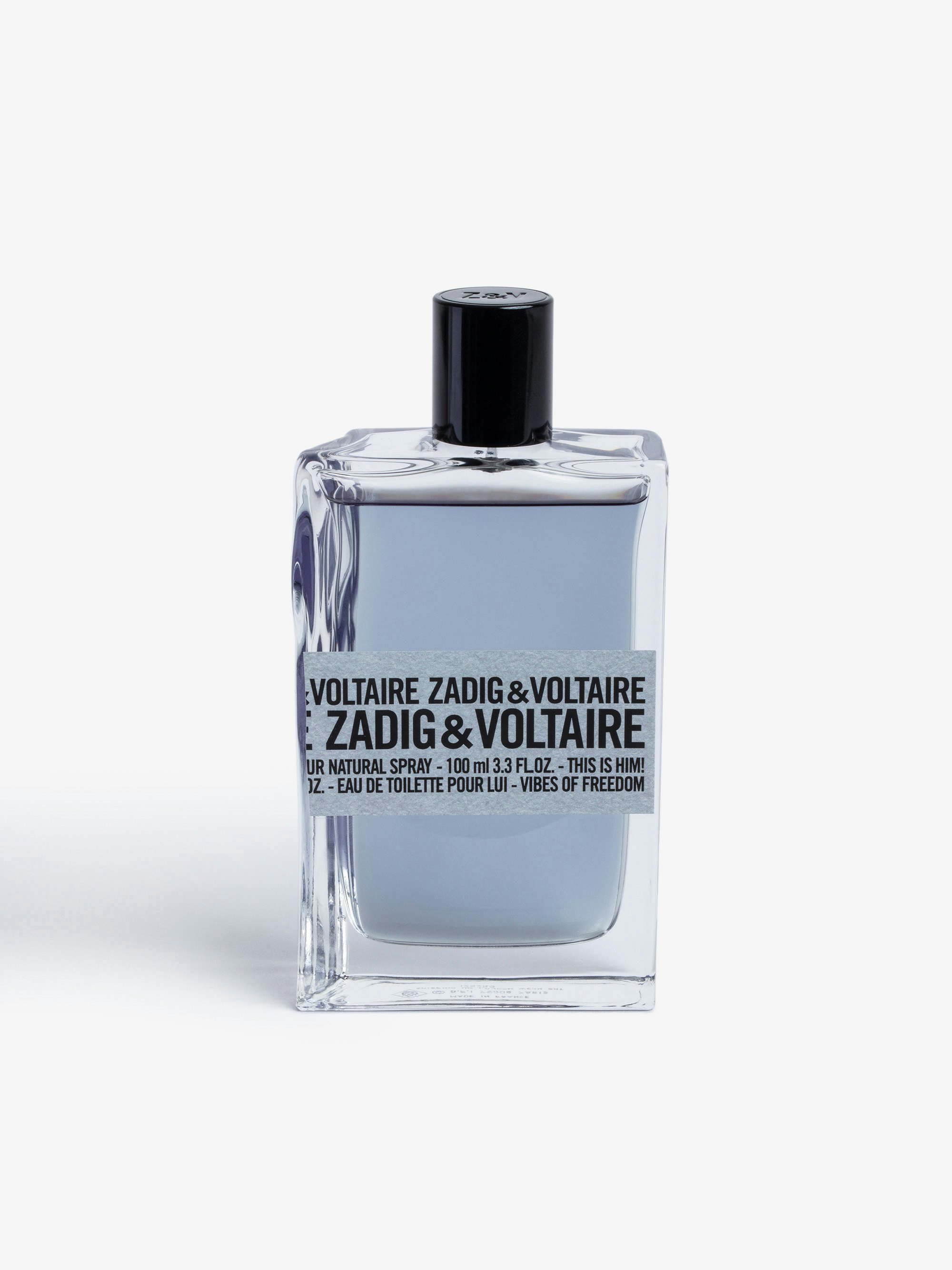 PerfumeThis Is Him! Vibes of Freedom 100ML - Un toque aromático y cítrico que ofrecen la lavanda enérgica y la efervescente mandarina.