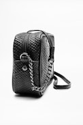 Sac XS Boxy Savage - Mini sac zippé en cuir