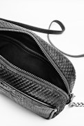 Sac XS Boxy Savage - Mini sac zippé en cuir