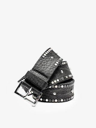 Starlight Belt - Starlight 35mm leather belt, adorned with studs.