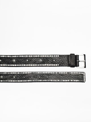 Starlight Belt - Starlight 35mm leather belt, adorned with studs.